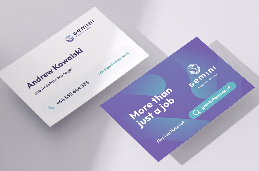 Gemini business cards